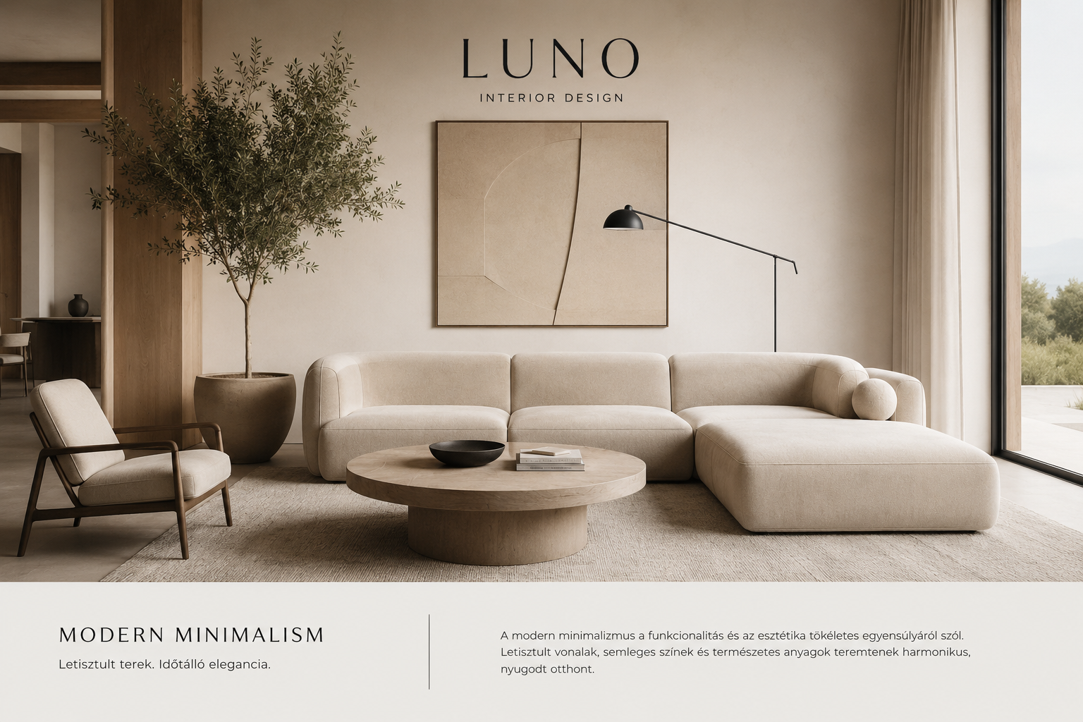 Modern Minimalism enteriőr referencia